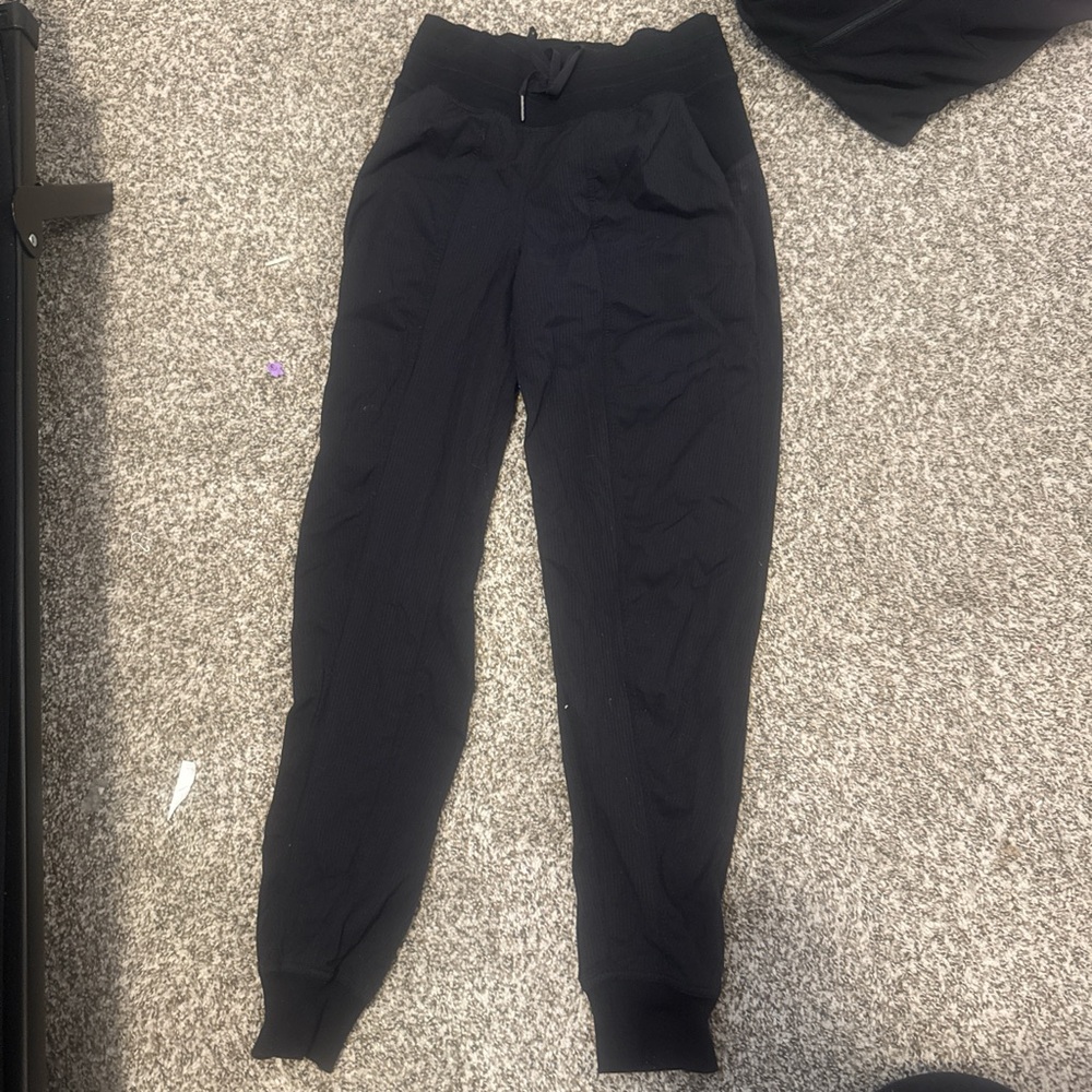Black Lululemon Dance Studio Pants